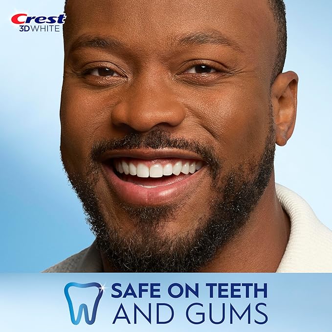 Crest 3D Whitestrips Sensitive At-Home Teeth Whitening Kit, 18 Treatments, Gently Removes 15 Years of Stains, Crest Whitestrips, Teeth Whitening Kit