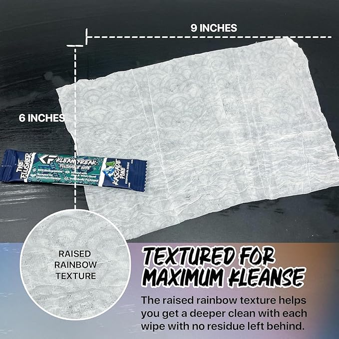 THE KLEAN FREAK FLUSHER - Flushable Wipes For Adults & Kids - 100% BIODEGRADABLE Individual Wrapped Travel WET Wipe for Toilet - Soothing Aloe & Witch Hazel - Alcohol Free 20 Pack - Mixed