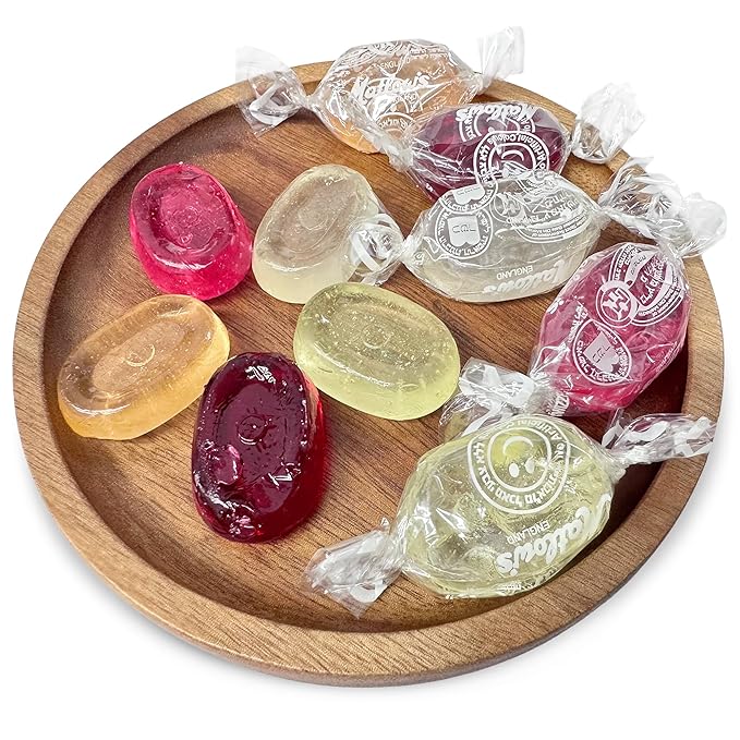 NY Spice Shop Candy Discs Collection (2 Pound (Pack of 1), Assorted Crystal Fruit Hard Candy)