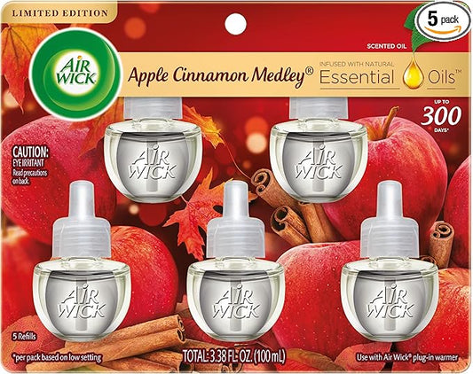 Air Wick Scented Oils 0+5 Apple Cinnamon Medley