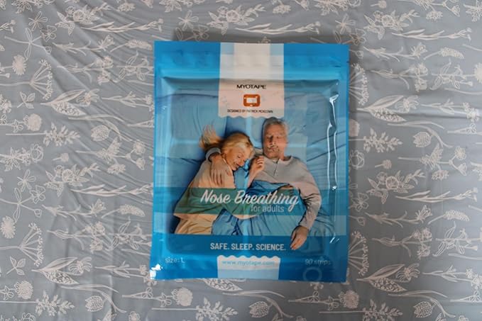 MyoTape - Sleep Tape for Adults - 90 Nights - Reduce Snoring - Improve Sleep - Promote Nasal Breathing - Men/Women/Unisex - Gentle On Skin