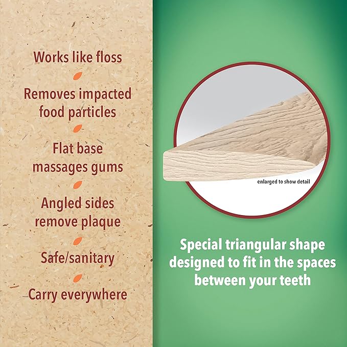 EarthPicks Plaque Removers - Better Than Floss Picks, 900 Count, Pocket-Sized Oral Health Solution, Eco-Friendly