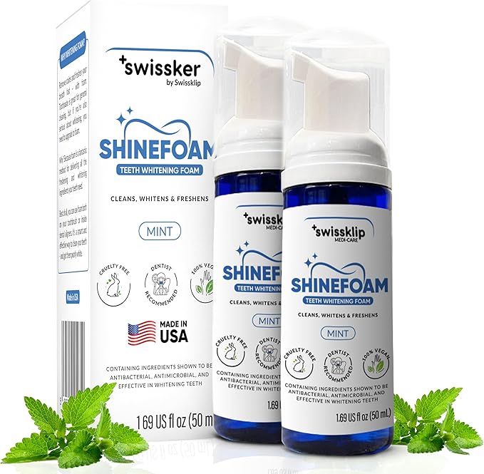 Swissklip Teeth Whitening Foam Toothpaste Also a Teeth Whitener in The Market I We Offer Best Teeth Whitening Products for Professional Teeth Whitening Kit (2)