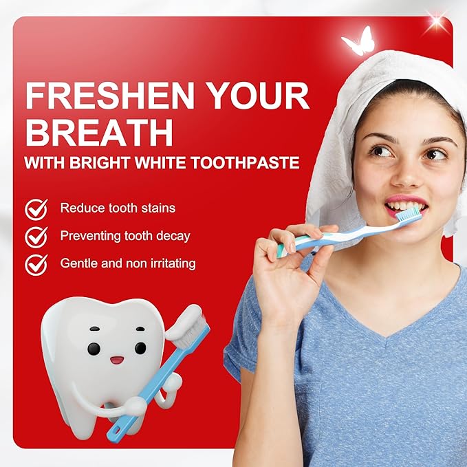 SP 6 Toothpaste for Teeth Brightening & Fresh Breath, 6 Probiotics Formula for Gum Health, Fluoride-Free, Mint Fresh Flavor, 4.9 oz (1, Mint)