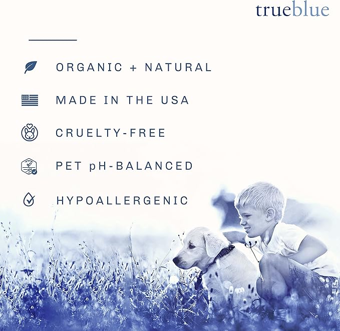 TrueBlue Parsley & Peppermint Fast and Fresh Dog Dental Wipes – Pre-Moistened Teeth Cleaning Pads - Non-Toxic, All-Natural Tooth Cleansing– 50 Count