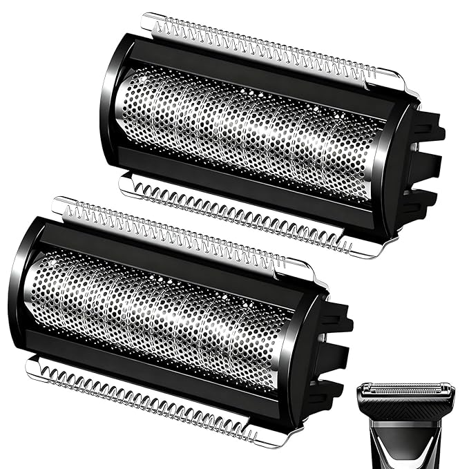Shaver Replacement Blade compatible with MANSCAPED The Lawn Mower 5.0 Ultra SkinSafe Replacement Foil Shaver Head Refill (Black-Lawn Mower 5.0 Foil Blade)