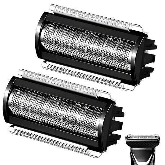 Shaver Replacement Blade compatible with MANSCAPED The Lawn Mower 5.0 Ultra SkinSafe Replacement Foil Shaver Head Refill (Black-Lawn Mower 5.0 Foil Blade)