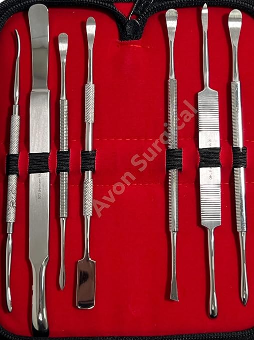 New Set of 7 German Stainless PERIOSTEAL Dental Elevators Surgical Instruments