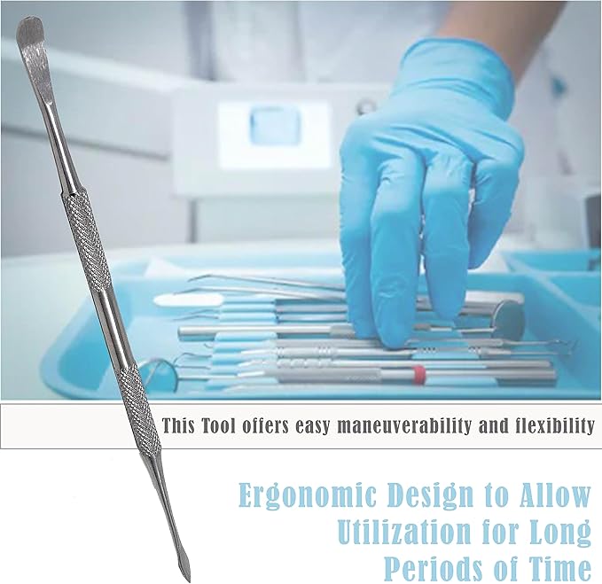 Set of 17 Dental Spoon Excavators Plugger Restorative Composite Filling Tooth Cavity Carious Decay Removal Double Ended Instruments