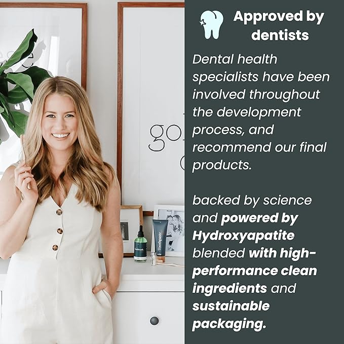 Nudge 10% Nano Hydroxyapatite Toothpaste, Remin+ Formula with Vitamin E, Fluoride-Free, SLS-Free, Helps Remineralize Enamel, Supports Sensitive Teeth, Cinnamon and Clove, 4.5 oz (Pack of 2)