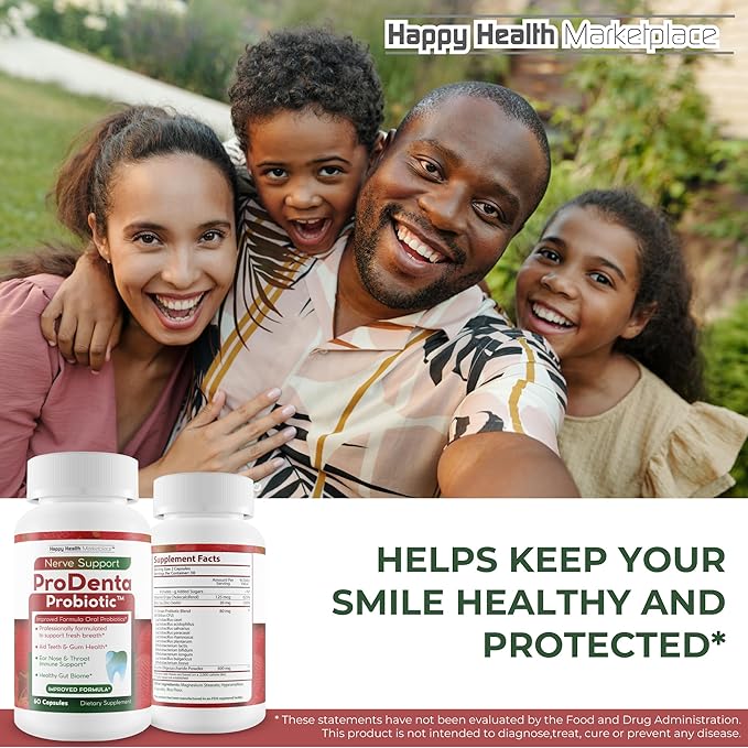 ProDenta Probiotic - Our Best Dental Mouth Probiotics for Bad Breath, Teeth, & Gum Health - Experience Great Oral Health Oral Probiotics Best Super Teeth Probiotic Prodentim Advanced Oral Probiotics