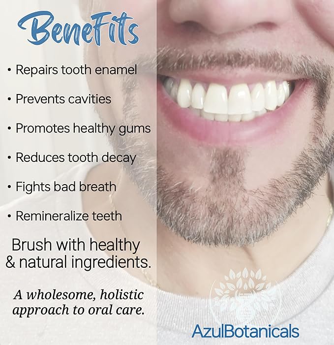 Remineralizing & Cleansing Tooth Powder, Bubblegum. Fluoride Free, SLS Free, Nano Free for Organic Oral Wellness (1 Ounces, 2 Pack)
