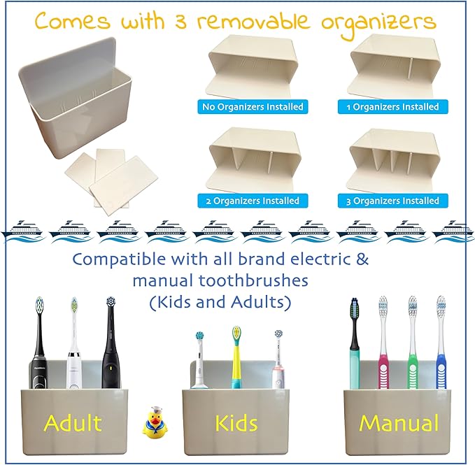Cruise Ship Essentials Magnetic Toothbrush Holder Cruise Essentials 2025.Caribbean Cruise Must Haves. Alaskan Cruise Must Haves. Cruise Ship Essentials 2025, Caribbean Royal