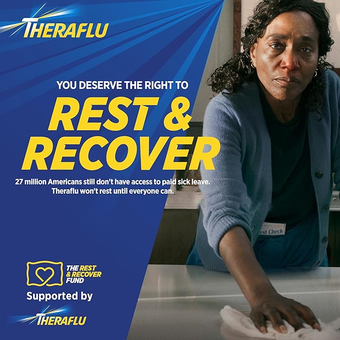 Theraflu Combo Daytime and Nighttime Severe Cold Relief Honey Lemon Flavor Powder_ and Daytime Severe Cold Relief Berry Burst Flavor Powder, _6 Daytime + 6 Nighttime, and 6 Berry Burst Powder Packets