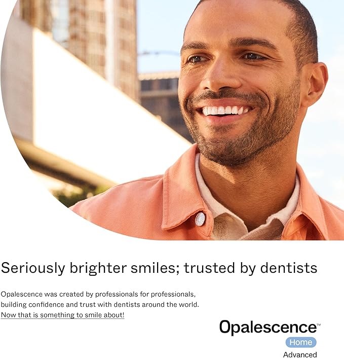 Opalescence GO Home Advanced Teeth Whitening Trays 15% (4 Treatments) Hydrogen Peroxide PF - Whitening Prefilled Kit - Developed by Leaders in Professional Whitening 6006-T