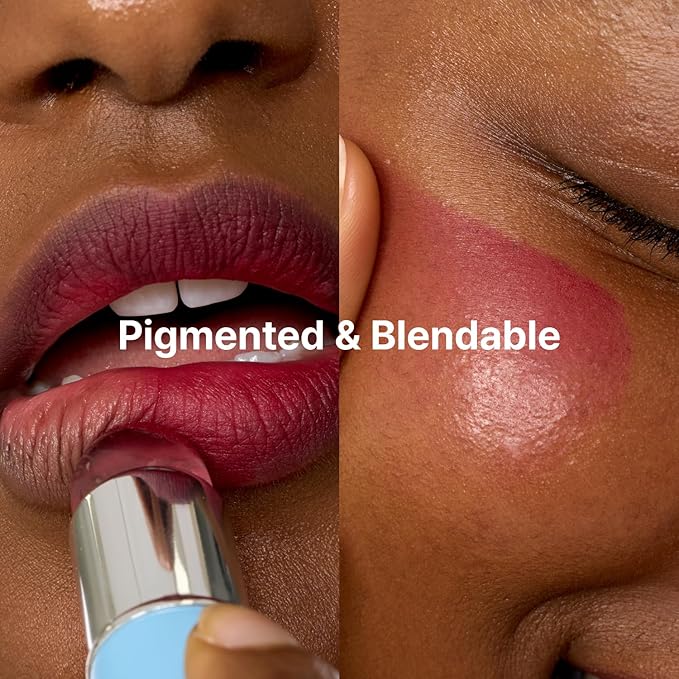 fwee Blurry Pudding Pot + Keychain SET | Airbrushed Blush & Lip, Buildable Pigment, Long-lasting, Lightweight, Easy to Blend, Natural Soft Matte Finish Makeup – Fav (Tanned Brown) | 0.17 oz