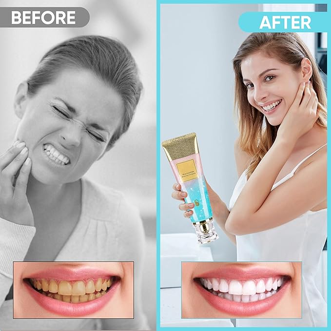 Niacinamide Whitening Toothpaste, Triple Action Whitening with Natural Gentle Care Deep Stains Radiant Smile Natural & Gentle Formula Fresh Breath (2)