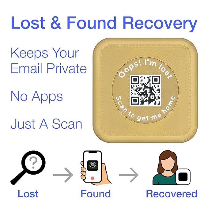 Kasse Invisalign Case Modern Aligner & Retainer Case with QR Code Recovery | Magnetic Twist Open | 3D Printed in the USA | Secure Travel Design | Includes Invisalign Remover Tool | Bronze