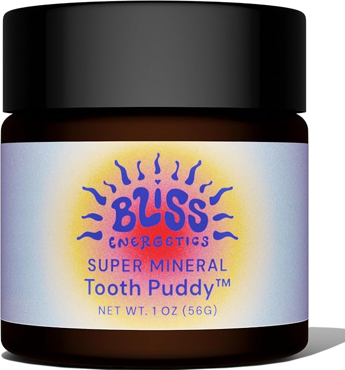 Bliss Energetics Remineralizing Tooth Puddy | Fluoride-Free with Hydroxyapatite | Remineralization | All Natural Ingredients & Preservative Free | Mineral-Rich Spot Treatment 1oz