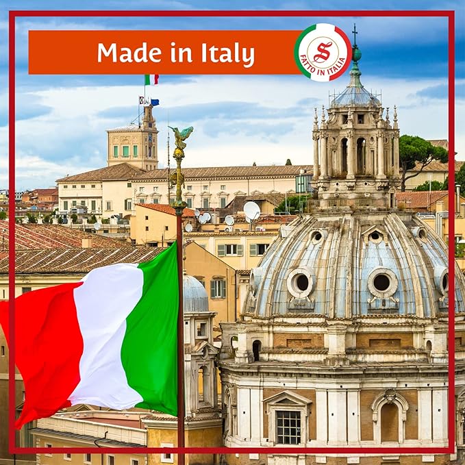 Sperlari Candies Gran Duetto Orange, Peach & Raspberry Italian Fruit Nectar Jelly Candy - Gluten Free, No Artificial Coloring, Individually Wrapped - Fruit Gummies Made In Italy 6.17 Oz Bag