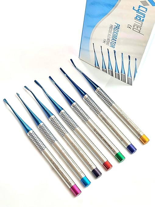 Premium German Dental Proximators/Luxating Elevator Set of 7 Dental Instruments