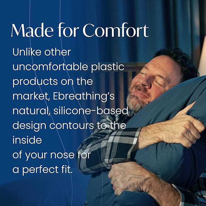 Soft Nasal Dilators for Sleeping (Relax Neutral) - Snoring Support & Breathing Aid (Gentle, Invisible Fit) – Promotes Easier Breathing (Small)