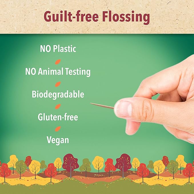EarthPicks Plaque Removers - Better Than Floss Picks, 900 Count, Pocket-Sized Oral Health Solution, Eco-Friendly