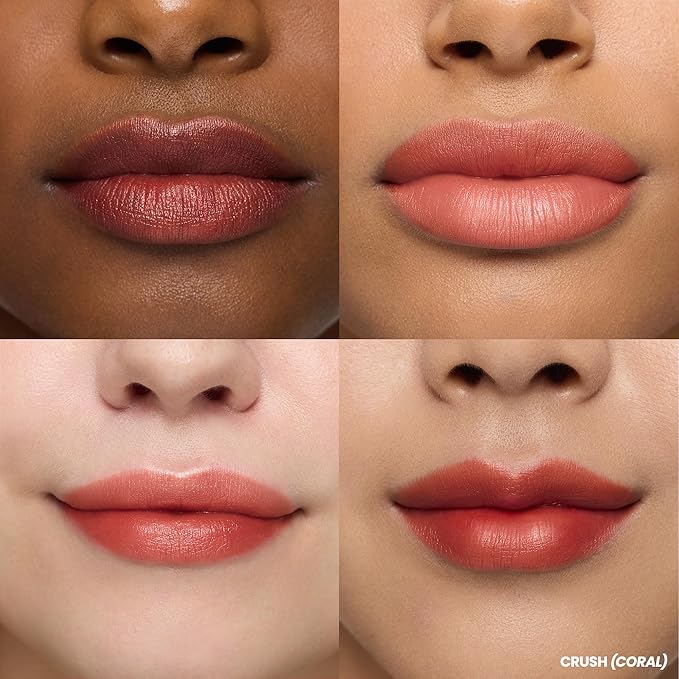 Wonderskin Wonder Blading Lip Stain Peel Off and Reveal Kit - Long Lasting, Waterproof Pink Lip Tint, Transfer Proof Natural Makeup Stain Kit (Crush)