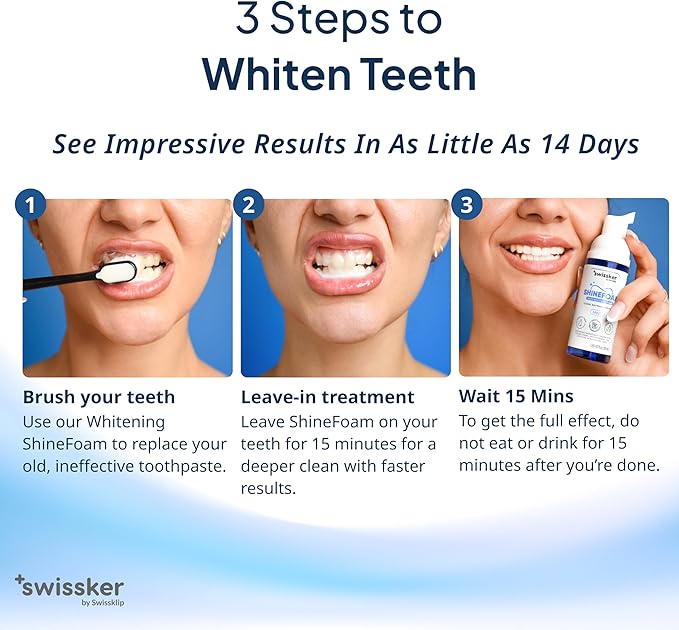 Swissklip Teeth Whitening Foam Toothpaste Also a Teeth Whitener in The Market I We Offer Best Teeth Whitening Products for Professional Teeth Whitening Kit (2)