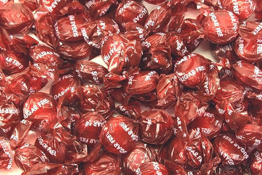 Planet Sweets Sugar Free Cinnamon Buttons Hard Candy - 1.5 Pounds - Bulk Candies Individually Wrapped Discs Candies