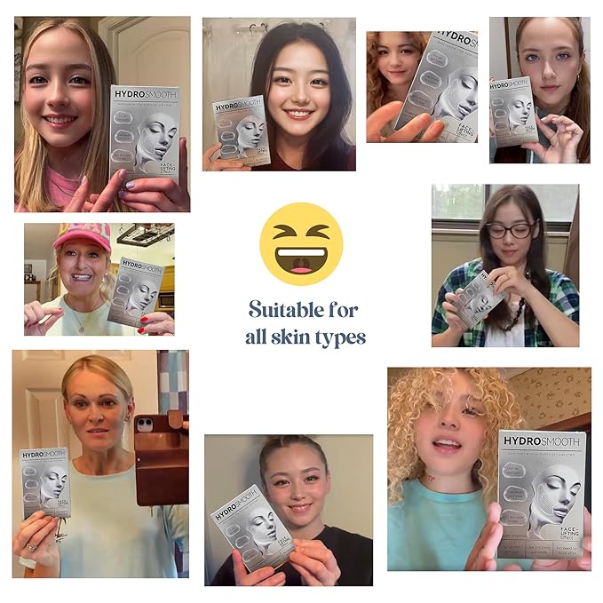 Smile Line Patches (12 pcs), Nasolabial Folds & Laugh Line Patches, Mouth Wrinkle Mask & Smoothing Patches, Smile Wrinkle Patch & Anti-Wrinkle for Face, Collagen Strip Facial Stickers