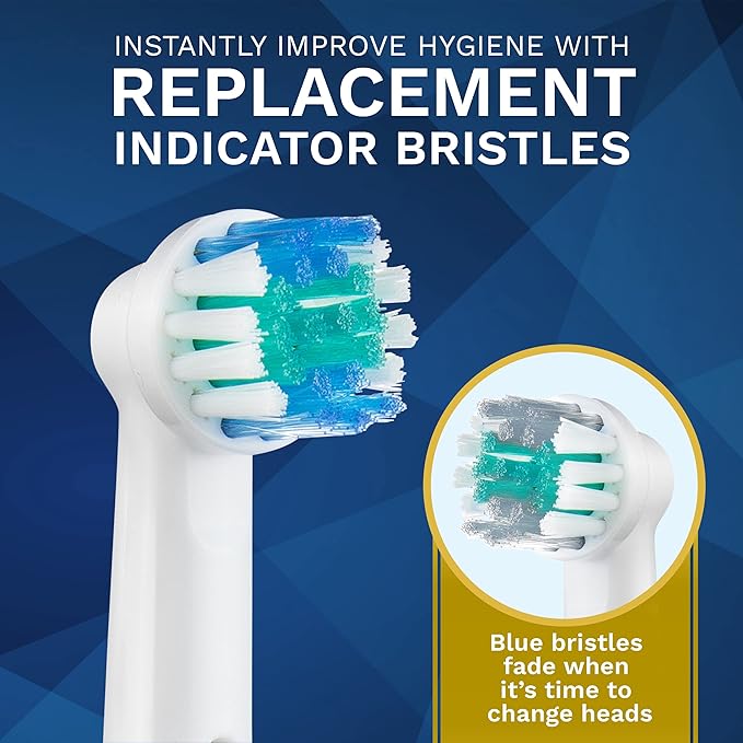 Replacement Toothbrush Heads Compatible with Oral B - 8 Pack Aster Toothbrush Head Compatible with Oral B Braun Professional Electric Brush Heads Refill for 7000/Pro 1000/9600/ 5000/3000/8000