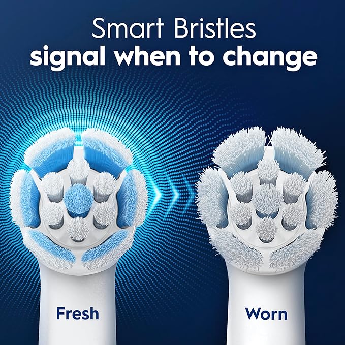 Oral-B iO Ultimate Clean Replacement Brush Heads, 5 Count, 4 Ultimate Clean + 1 Gum & Sensitive White